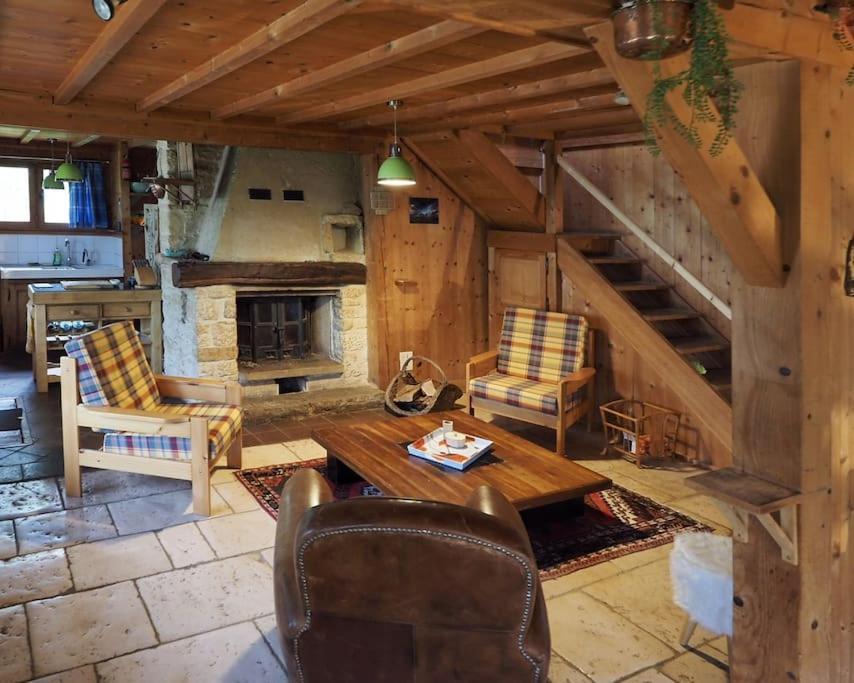 Le Doubs Chalet - Chalet Garnache - Labellise "Peche" Oye-et-Pallet Extérieur photo